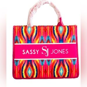 Sassy Jones Montego Canvas Tote – Jaden.